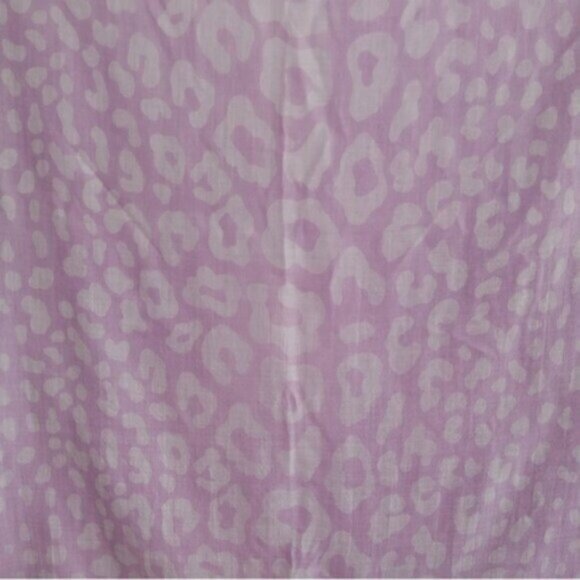 Gucci Ombre Leopard Pink Purple Scarf - Picture 7 of 11